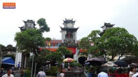 Toàn cảnh đề Bảo Lộc Nam Định nhìn từ xa