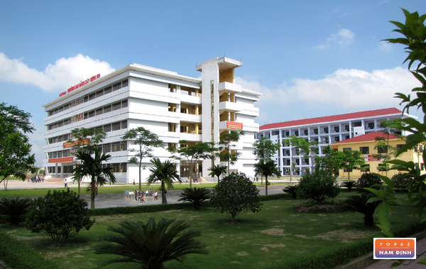 Khuôn viên trường Cao đẳng Xây dựng Nam Định