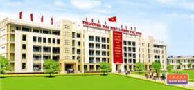 Tòa nhà chính của trường Đại học Lương Thế Vinh