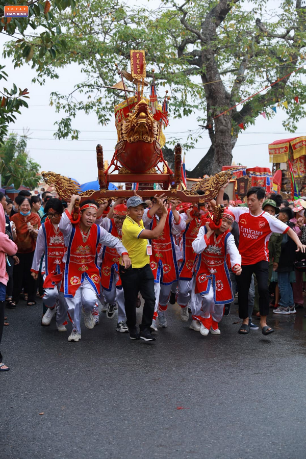 Hình ảnh lễ hội hằng năm tại chùa Keo Hành Thiện