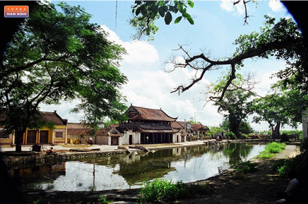 Hình ảnh chùa Keo Hành Thiện mang vẻ đẹp cổ kính