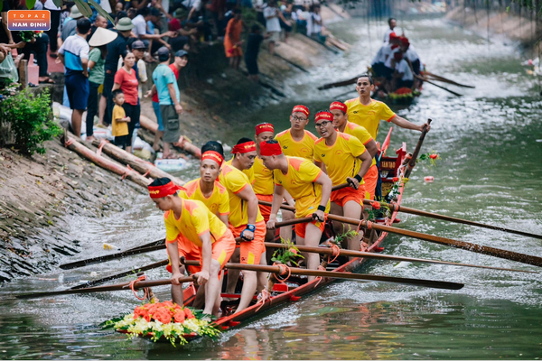 Hình ảnh lễ hội mùa thu ở chùa Keo Hành Thiện