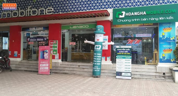Cửa hàng Hoàng Hà Mobile Nam Định nằm tại thành phố Nam Định