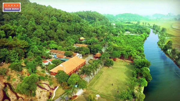 Toàn cảnh khu du lịch sinh thái núi Ngăm Nam Định