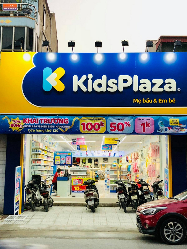 Kid Plaza Nam Định nằm ở nhiều con đường lớn ở Nam Định