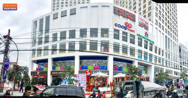 Rạp chiếu phim Lotte Nam Định nằm trong trung tâm thương mại Nam Định Tower