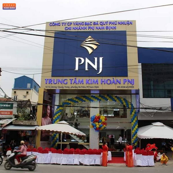 Review chi tiết cửa hàng trang sức nổi tiếng PNJ Nam Định