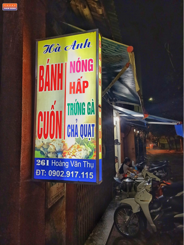 Tiệm Bánh cuốn Hà Anh Nam Định 