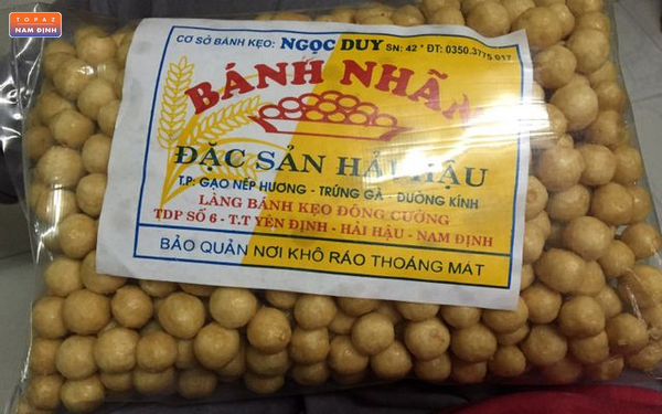 Đặc sản bánh nhãn Hải Hậu Nam Định 