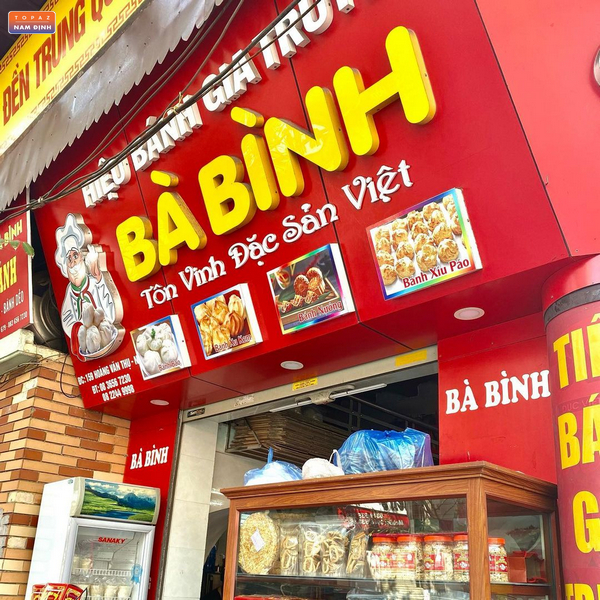 Tiệm bánh xíu páo bà Bình 