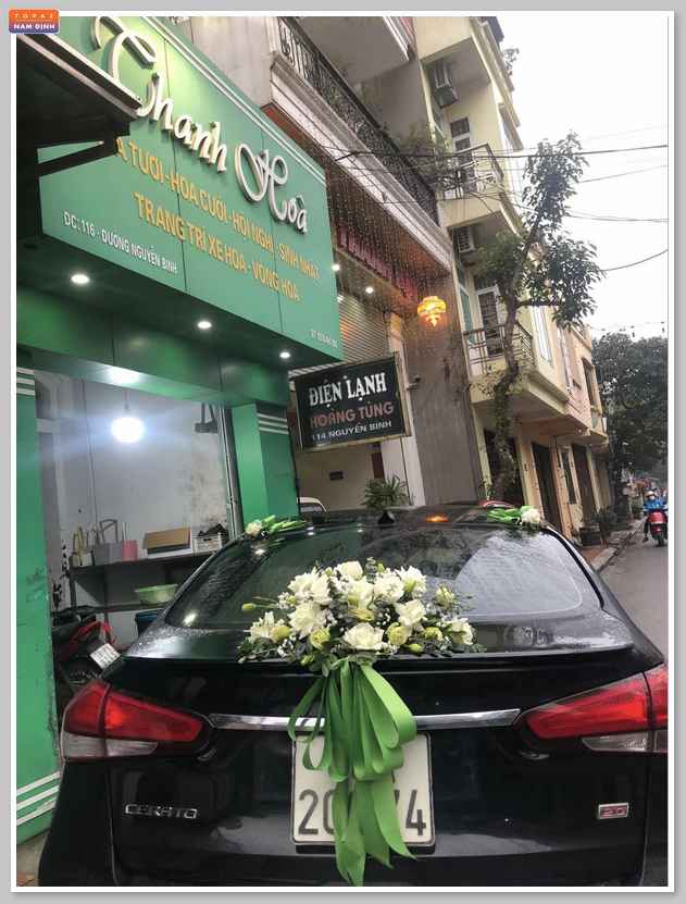 Hoa Tươi Thanh Hoà chuyên hoa cưới tại Nam Định 
