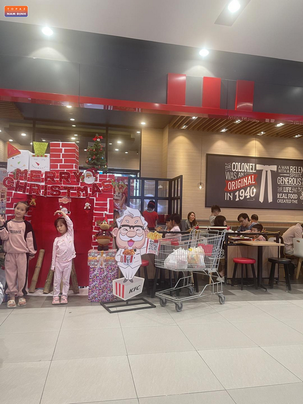 Không gian cửa hàng KFC Nam Định