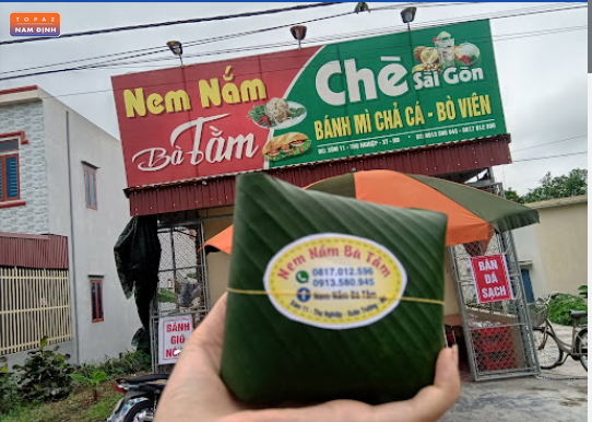 Cửa hàng Nem nắm Bà Tằm Nam Định 