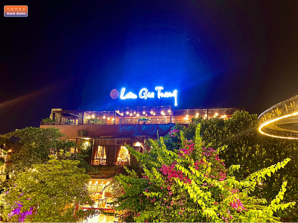 Toàn cảnh nhà hàng Lưu Gia Trang Nam Định