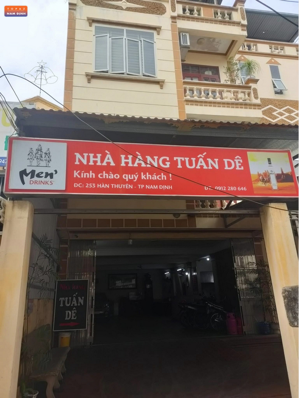 Nhà hàng Tuấn Dê ngon nức tiếng Nam Định 