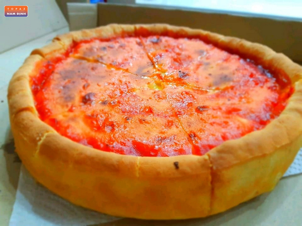 Pizza siêu nhiều phô mai tại Pizza Big One Nam Định 