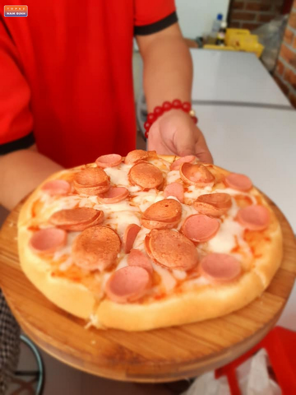 Pizza tại Pizza Big One rất thơm và mềm 