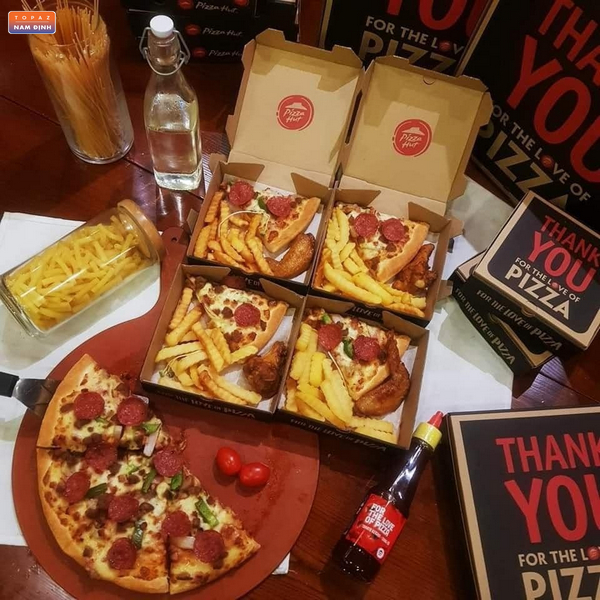 Các combo Pizza siêu hot tại Pizza Hut Nam Định 