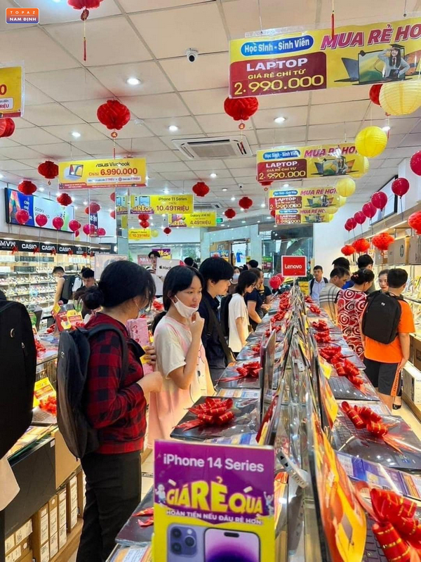 Thế Giới Di Động Nam Định - cửa hàng mua điện thoại trả góp tại Nam Định giá rẻ 