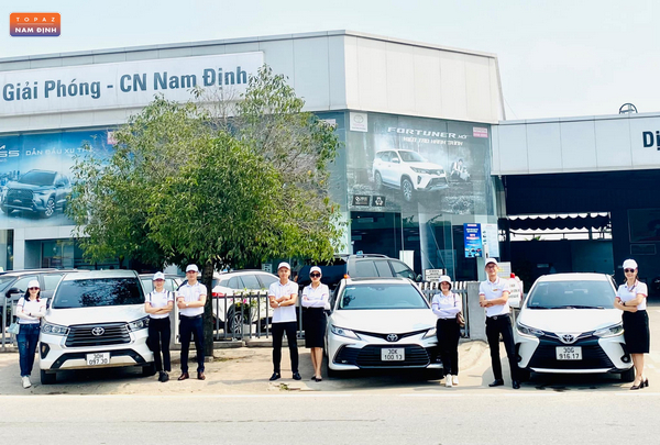 Toyota Nam Định tọa lạc ở vị trí trung tâm ở thành phố Nam Định 
