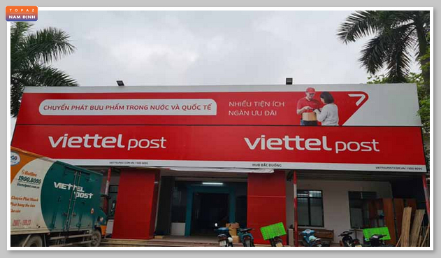 Cơ sở Viettel Post Nam Định lớn nhất thành phố 