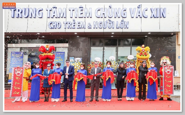 Trung tâm tiêm chủng VNVC  khai trương cơ sở thứ 3 tại Nam Định