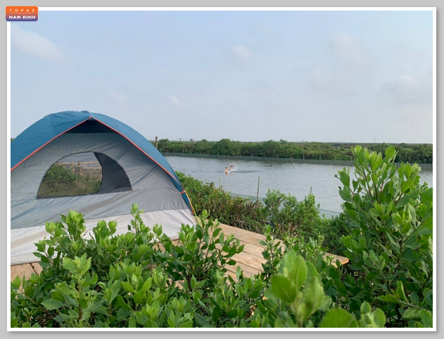 Cắm trại tại vườn quốc gia Xuân Thủy Nam Định