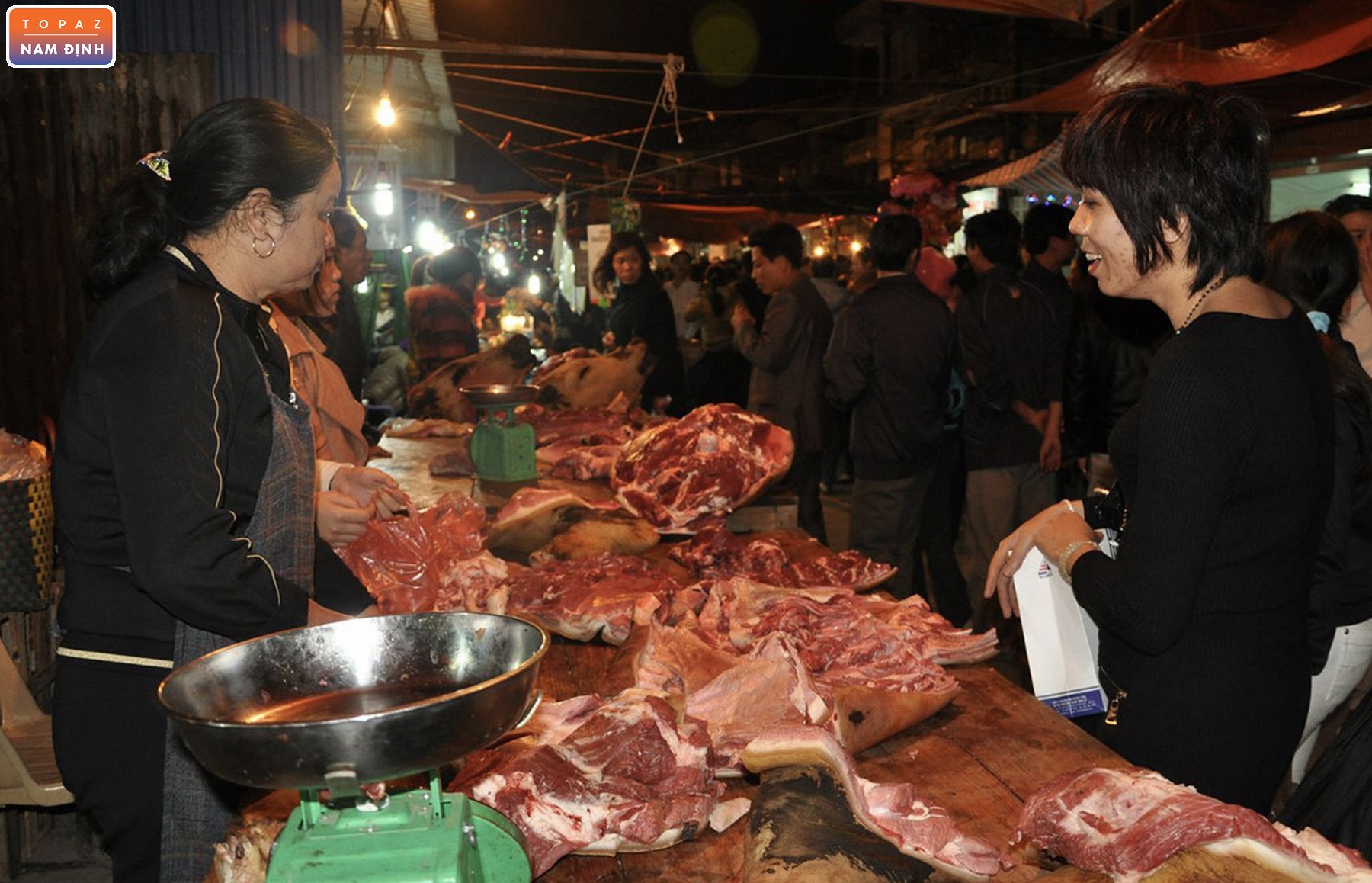 Đặc sản "thịt bò" món lộc đầu năm khi đến chợ Viềng Nam Định 